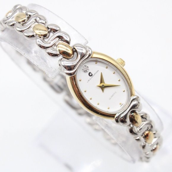 J.B Champion Watch Womens Silver Tone Stainless Steel France Classic White Dial - Picture 1 of 8
